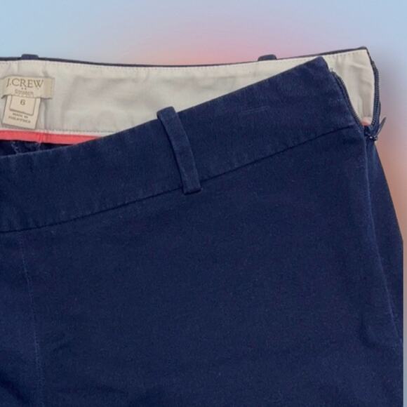 J. CREW Women’s 6 Stretch Blue Jeggings - Picture 2 of 3